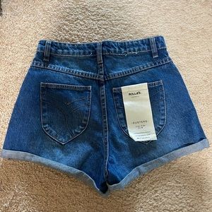 Rollas Dusters High Waisted Shorts